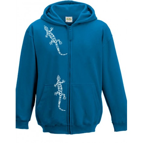 t-shirts & sweatshirts Sweatjacket with gecko print