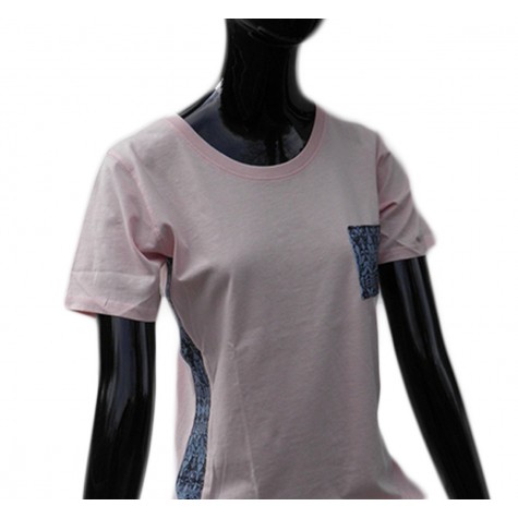 t-shirts & sweatshirts Extravagant ladies shirt in pink pastel tone