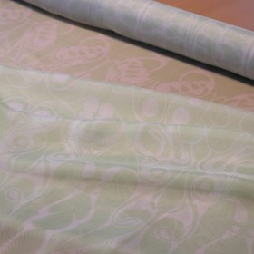 fabric Fabric Seide FEIN light green