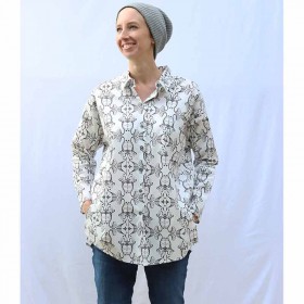 Blouse with pattern