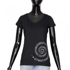 T-Shirt with spiral-design