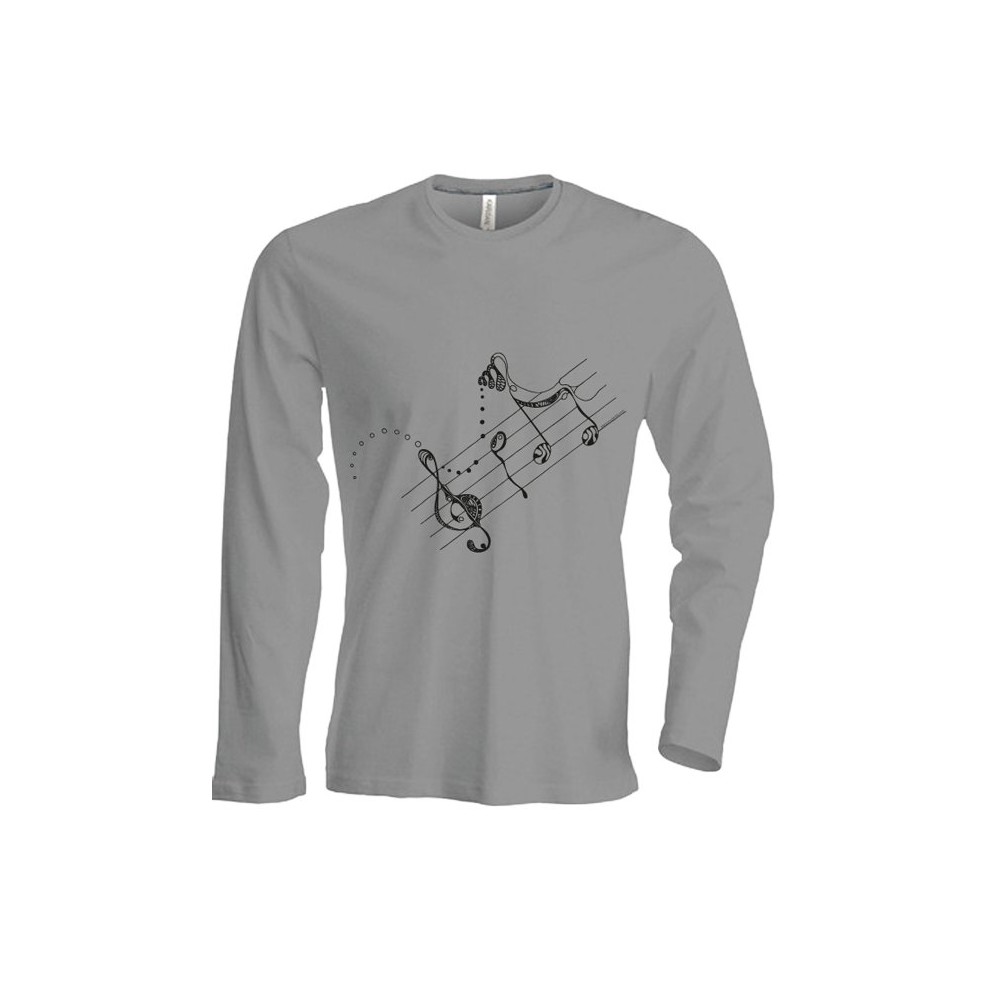 T-Shirts & Sweatshirts Herren Langarmshirt - Melodie