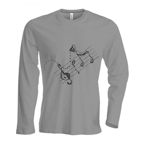 T-Shirts & Sweatshirts Herren Langarmshirt - Melodie