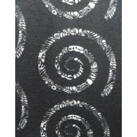 fabric Jersey drapery light - spiral