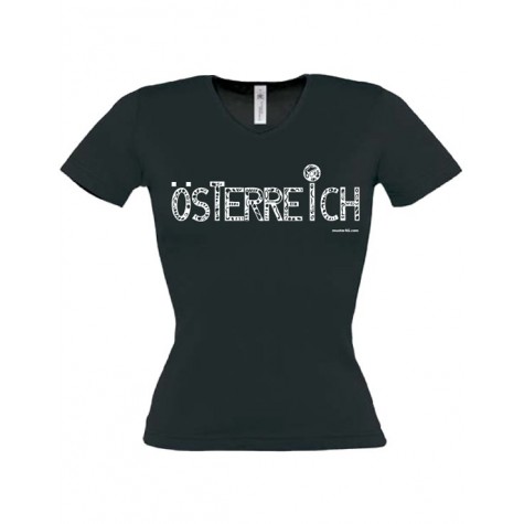Themes of Austria Lady's T-Shirt "Austria" ...in 3 colours